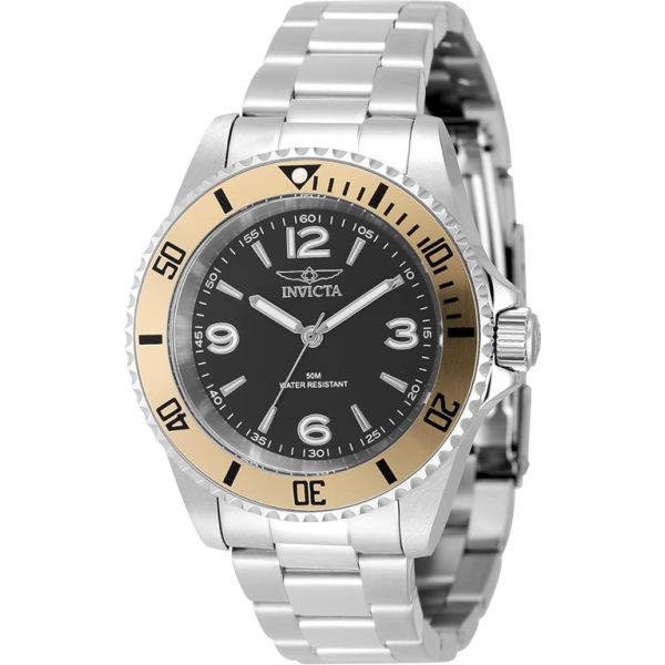 RELOJ INVICTA DORADO PLATEADO