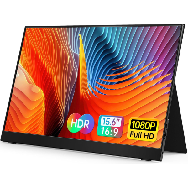 VILVA Monitor portátil para laptop - 15.6" 1080P FHD IPS