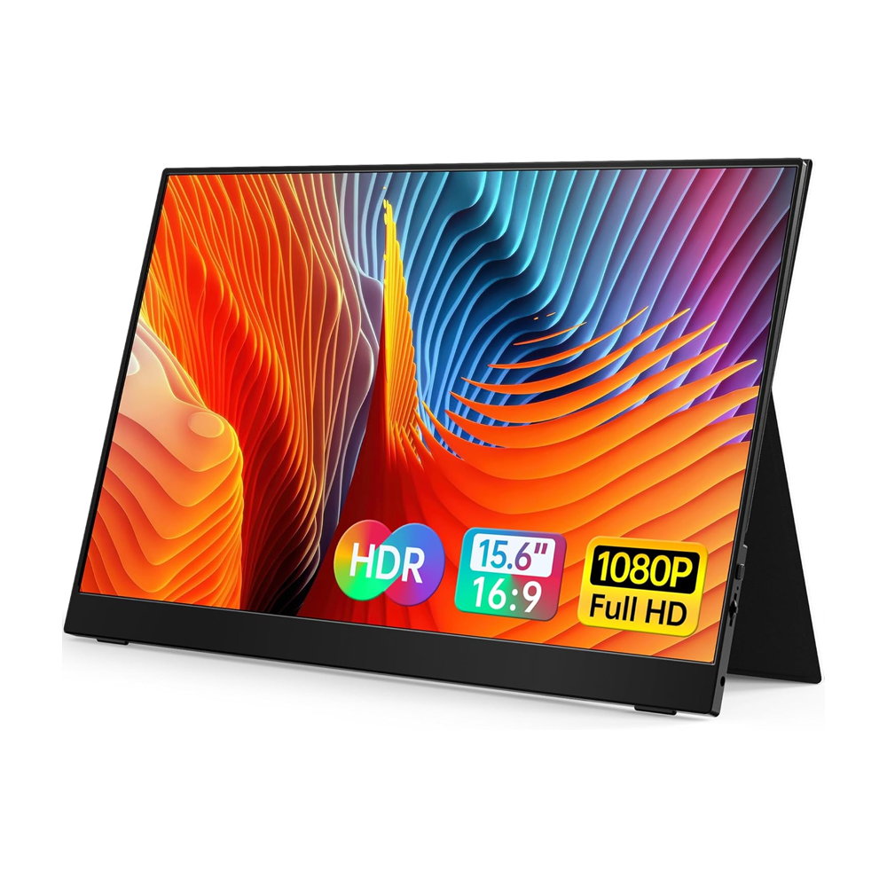 VILVA Monitor portátil para laptop - 15.6" 1080P FHD IPS