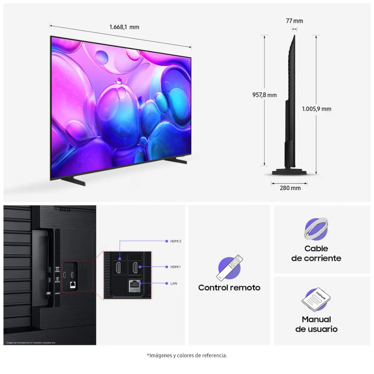 Televisor Samsung 75 Pulgadas QLED Smart Tv Q6F - Image 5