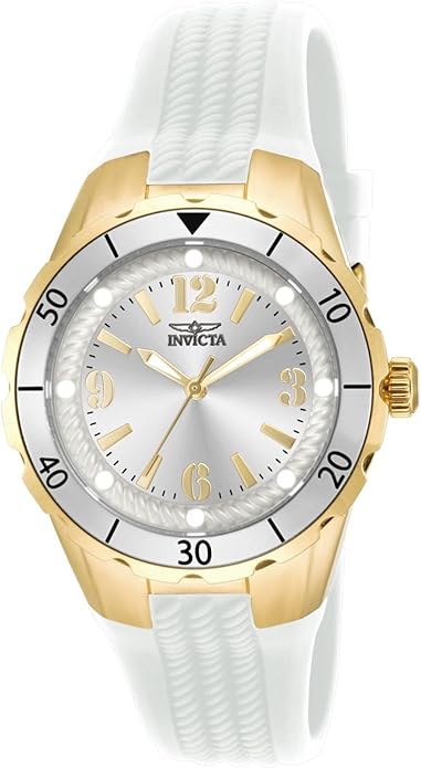 RELOJ Invicta Ángel esfera blanca de poliuretano blanco 17484
