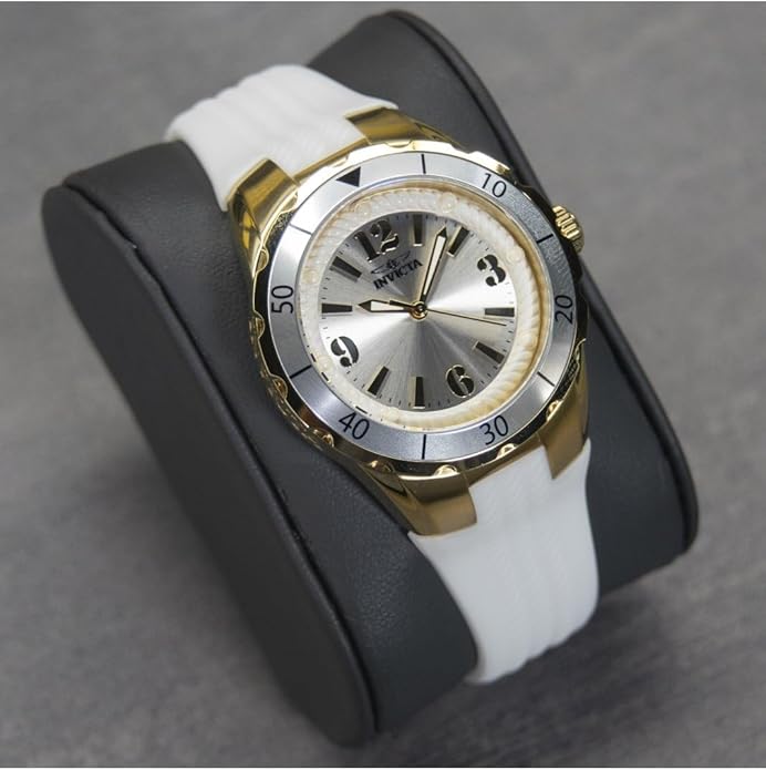 RELOJ Invicta Ángel esfera blanca de poliuretano blanco 17484 - Image 3