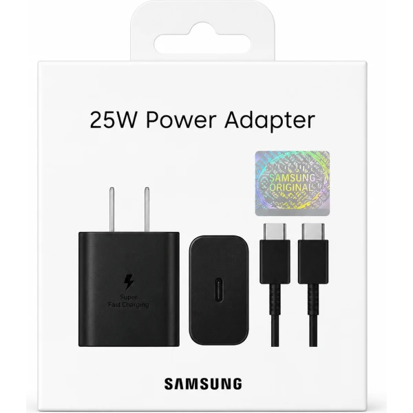 CARGADOR SAMSUNG 25W USB-C A USB-C (1 M) TIPO ORIGINAL