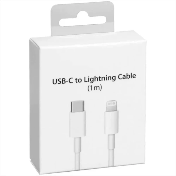 CABLE IPHONE USB-C A LIGHTNING (1 M) TIPO ORIGINAL