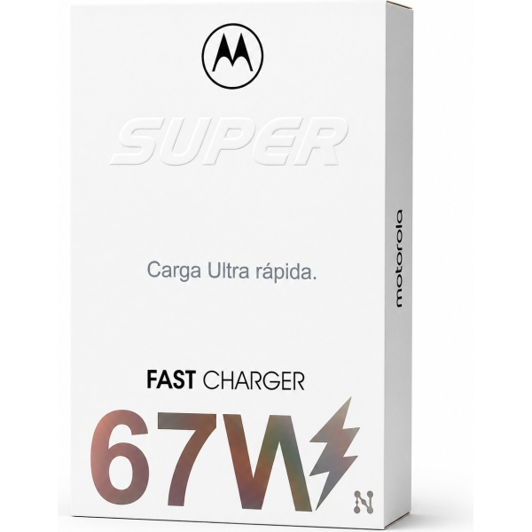 CARGADOR MOTOROLA 67W CARGA RAPIDA USB-C (1 M)