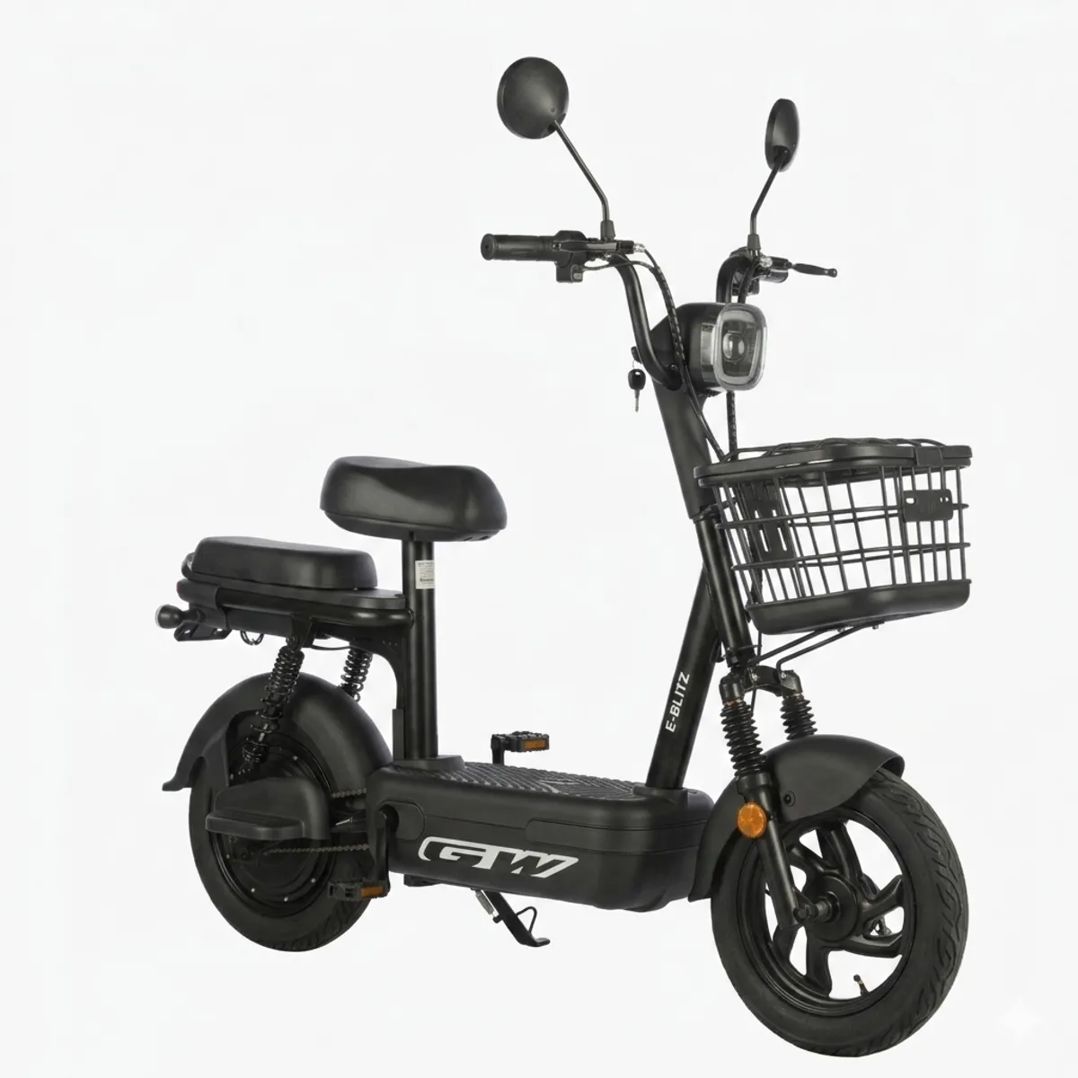 Bicicleta Eléctrica GW E-Blitz - MOTOR 350W Negro - Image 2