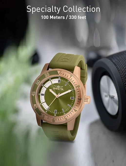 Reloj de cuarzo Invicta para hombre, modelo Specialty de silicona - Image 2