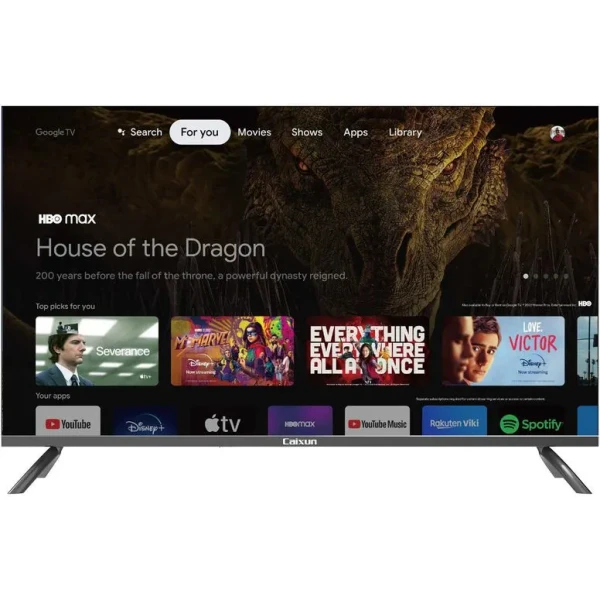 Televisor Caixun 40 pulgadas Full HD Smart Whale TV C40KAFZ