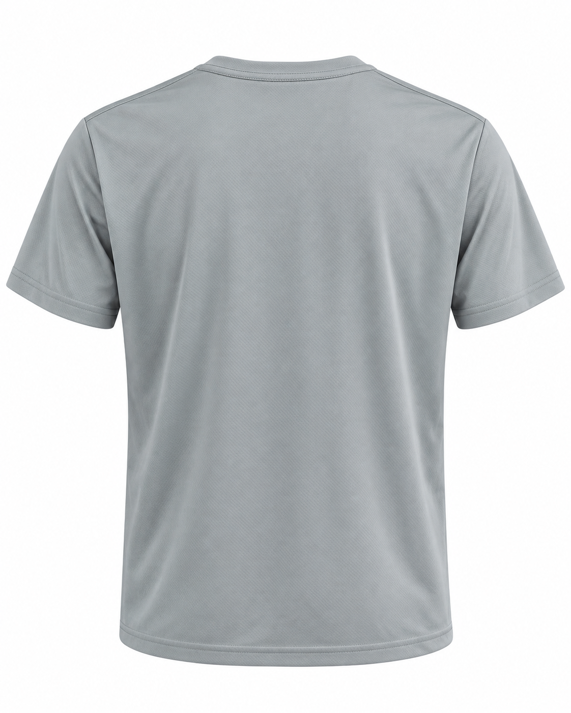 CAMISETA MANGA CORTA DEPORTIVA GRIS - Image 3